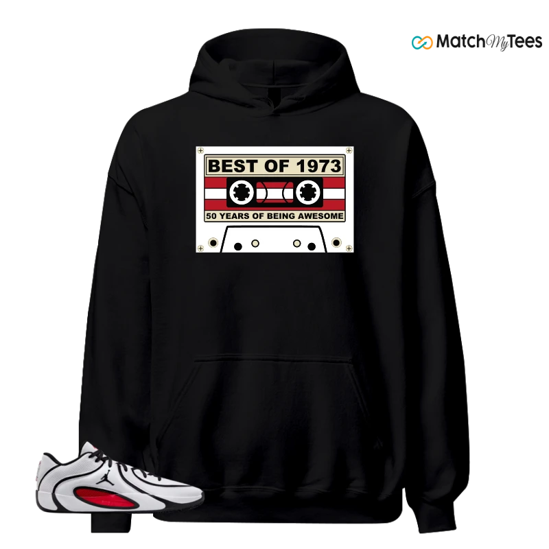 NIKE AIR JORDAN TATUM 4 WHITE UNIVERSITY RED SNEAKER Matching Tees hoodie
