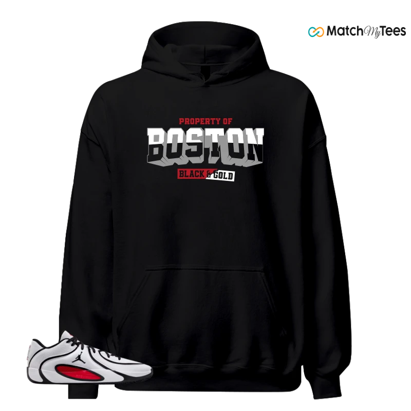 NIKE AIR JORDAN TATUM 4 WHITE UNIVERSITY RED SNEAKER Matching Tees hoodie