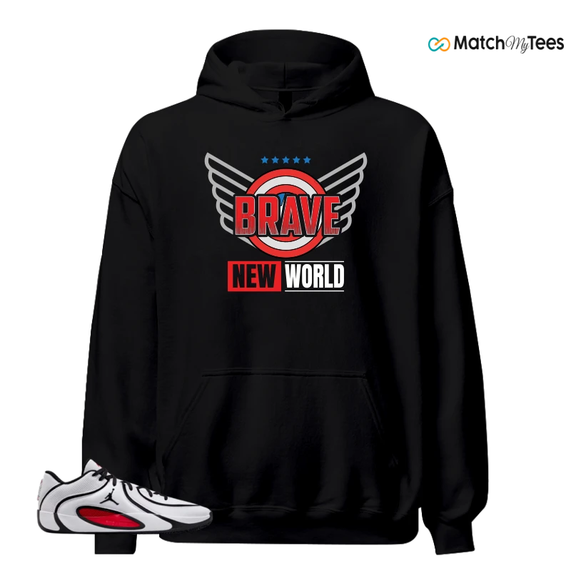 NIKE AIR JORDAN TATUM 4 WHITE UNIVERSITY RED SNEAKER Matching Tees hoodie