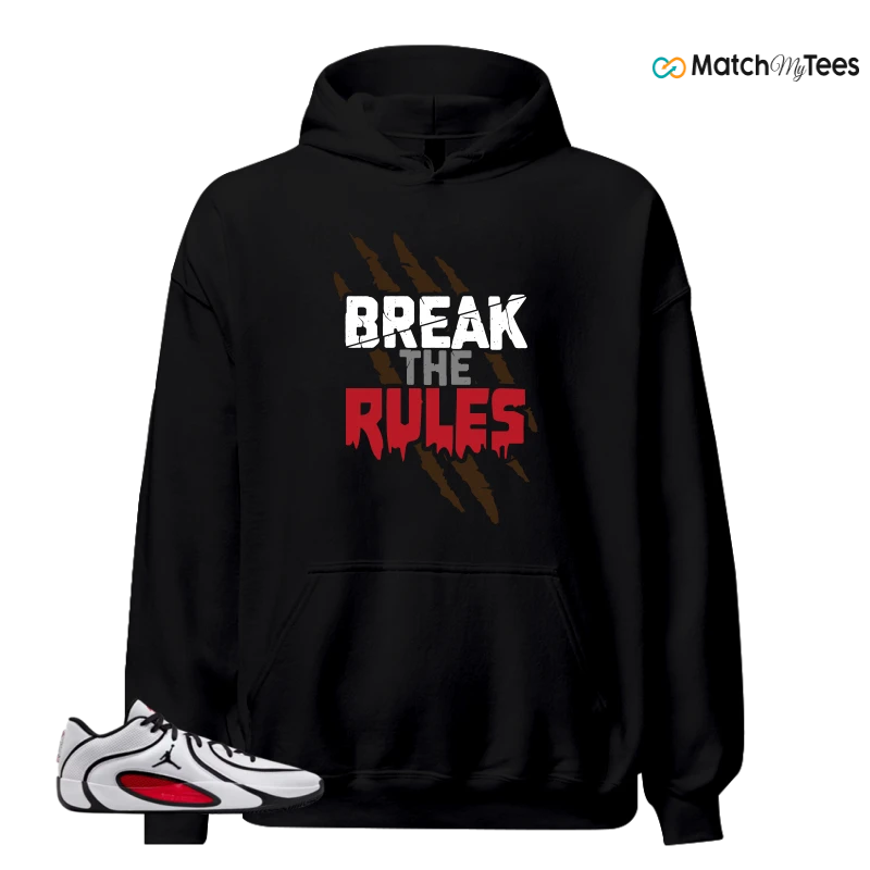 NIKE AIR JORDAN TATUM 4 WHITE UNIVERSITY RED SNEAKER Matching Tees hoodie