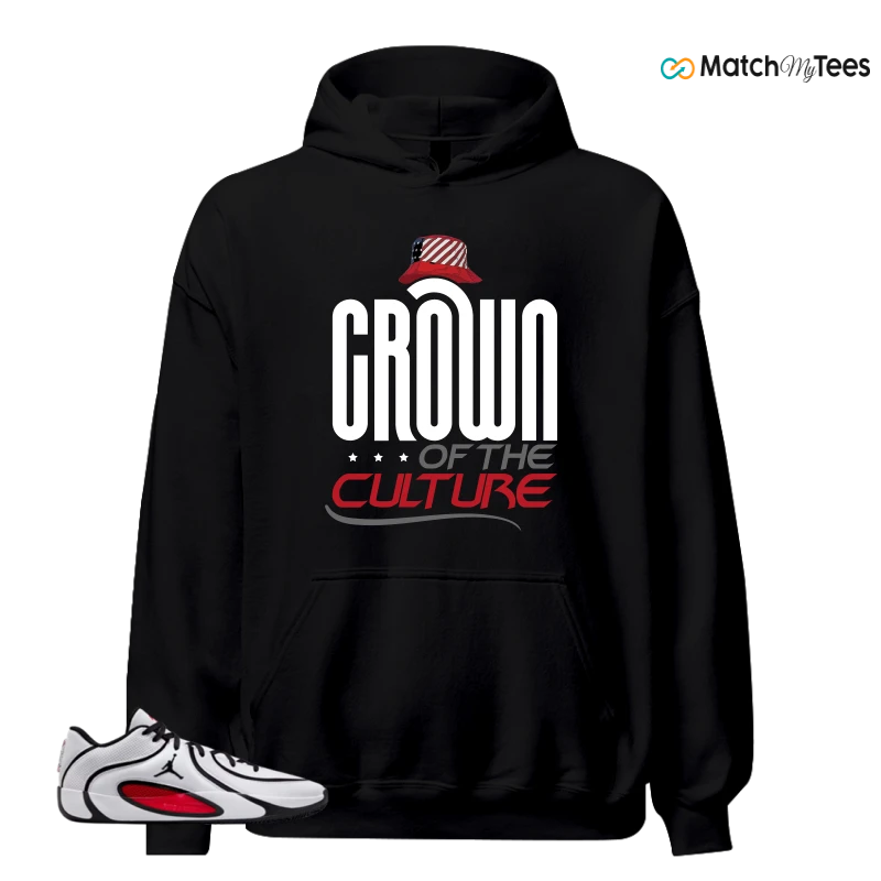 NIKE AIR JORDAN TATUM 4 WHITE UNIVERSITY RED SNEAKER Matching Tees hoodie