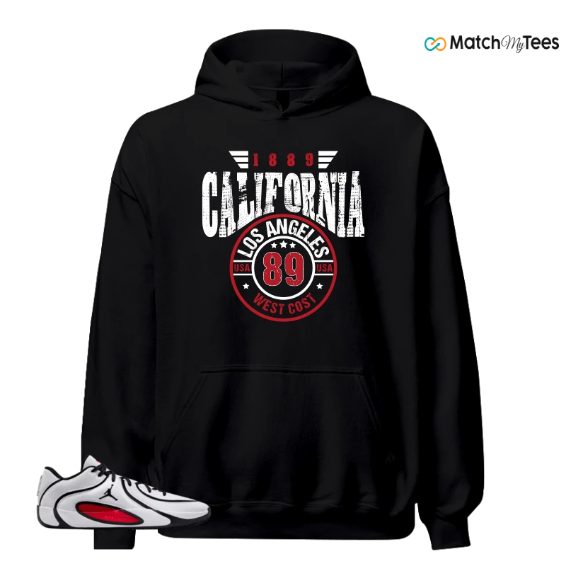 NIKE AIR JORDAN TATUM 4 WHITE UNIVERSITY RED SNEAKER Matching Tees hoodie