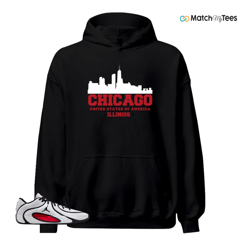 NIKE AIR JORDAN TATUM 4 WHITE UNIVERSITY RED SNEAKER Matching Tees hoodie