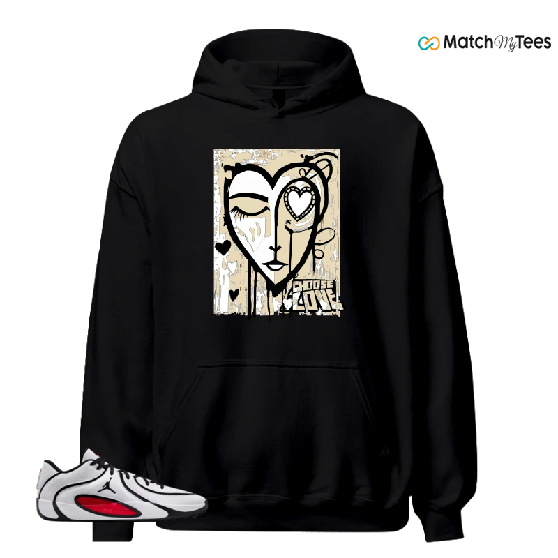 NIKE AIR JORDAN TATUM 4 WHITE UNIVERSITY RED SNEAKER Matching Tees hoodie