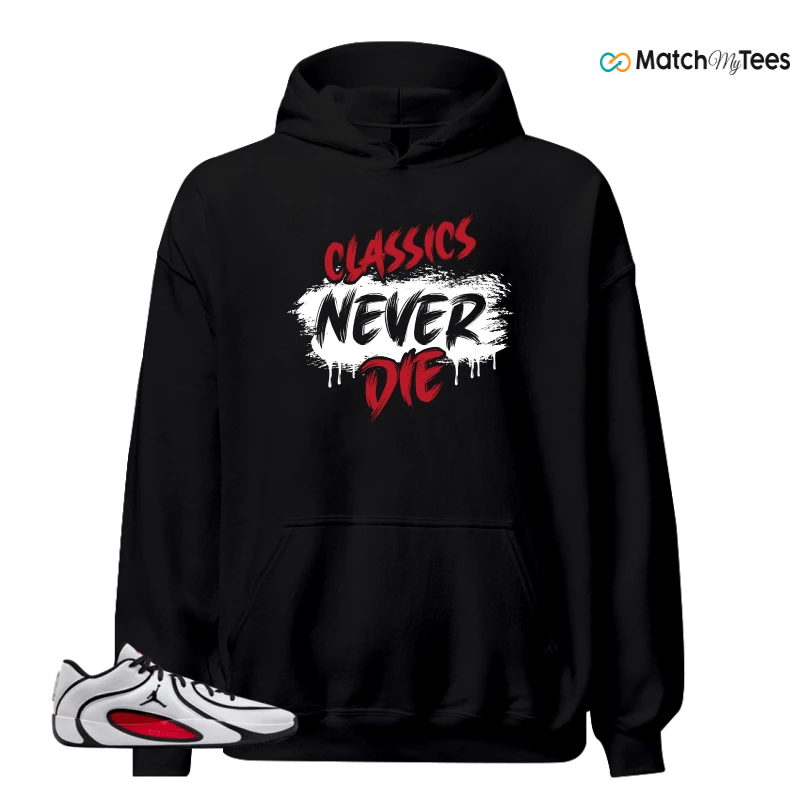 NIKE AIR JORDAN TATUM 4 WHITE UNIVERSITY RED SNEAKER Matching Tees hoodie