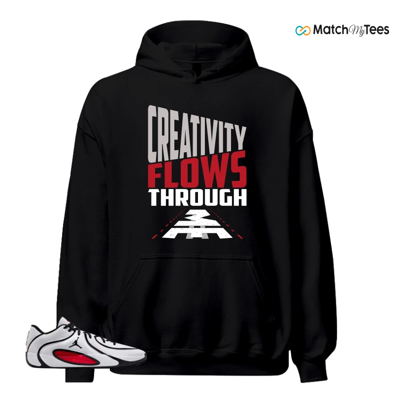 NIKE AIR JORDAN TATUM 4 WHITE UNIVERSITY RED SNEAKER Matching Tees hoodie