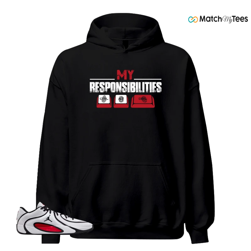 NIKE AIR JORDAN TATUM 4 WHITE UNIVERSITY RED SNEAKER Matching Tees hoodie