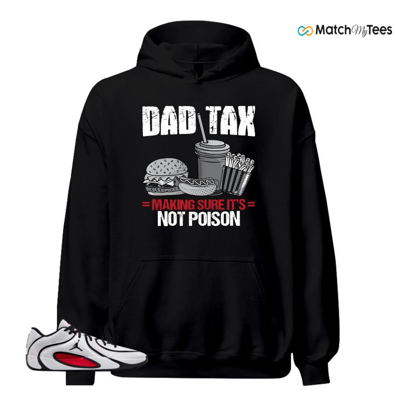 NIKE AIR JORDAN TATUM 4 WHITE UNIVERSITY RED SNEAKER Matching Tees hoodie