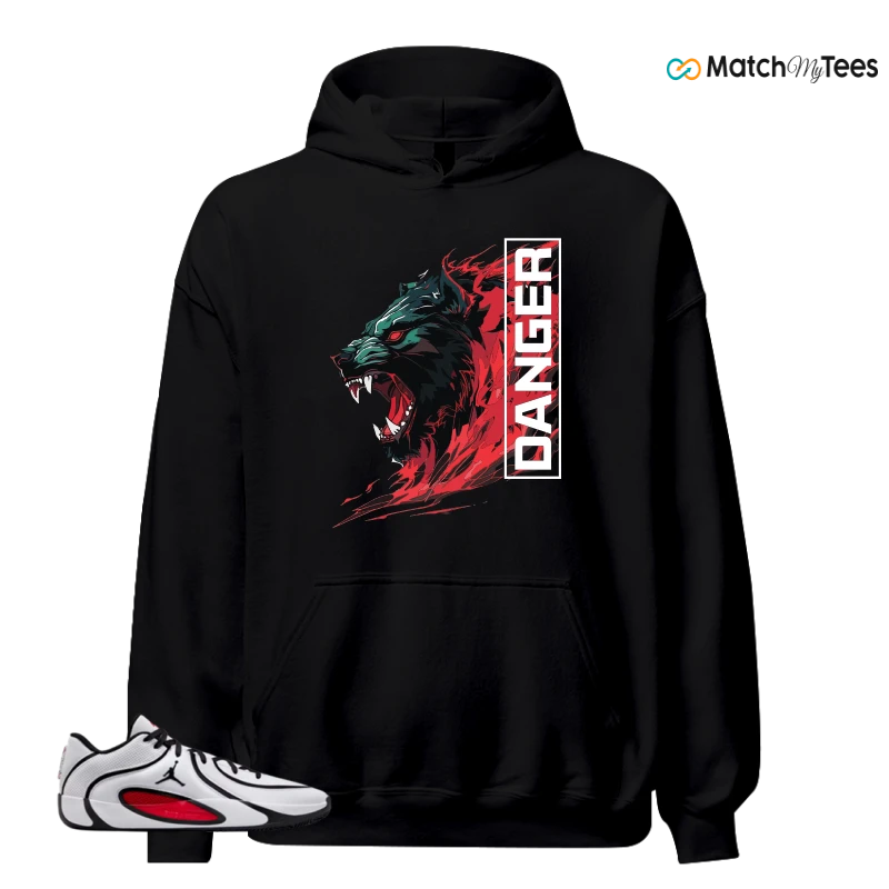 NIKE AIR JORDAN TATUM 4 WHITE UNIVERSITY RED SNEAKER Matching Tees hoodie