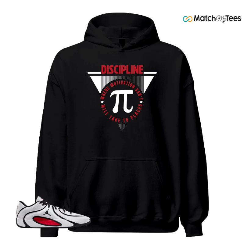 NIKE AIR JORDAN TATUM 4 WHITE UNIVERSITY RED SNEAKER Matching Tees hoodie