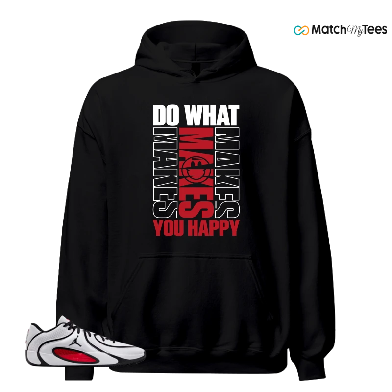NIKE AIR JORDAN TATUM 4 WHITE UNIVERSITY RED SNEAKER Matching Tees hoodie