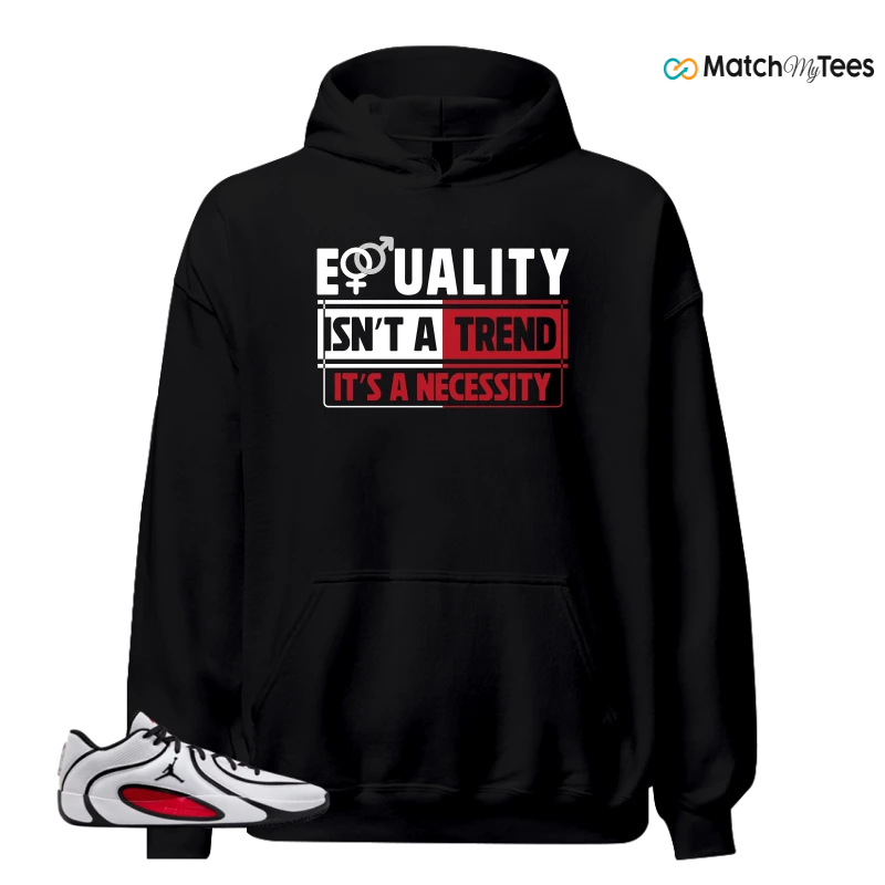 NIKE AIR JORDAN TATUM 4 WHITE UNIVERSITY RED SNEAKER Matching Tees hoodie