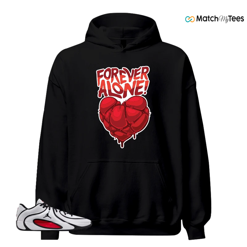 NIKE AIR JORDAN TATUM 4 WHITE UNIVERSITY RED SNEAKER Matching Tees hoodie