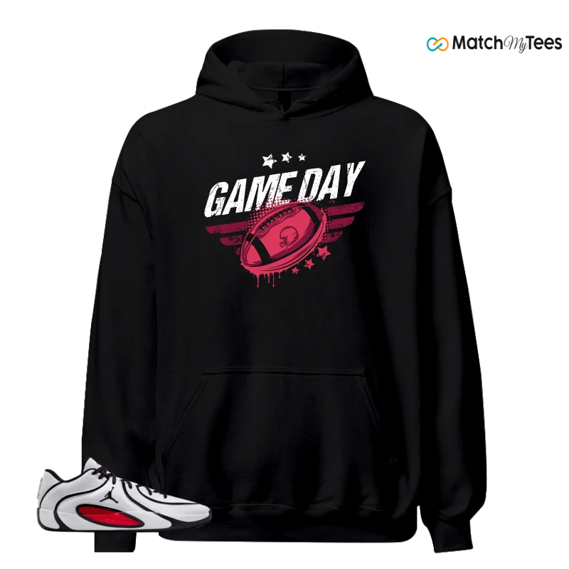 NIKE AIR JORDAN TATUM 4 WHITE UNIVERSITY RED SNEAKER Matching Tees hoodie
