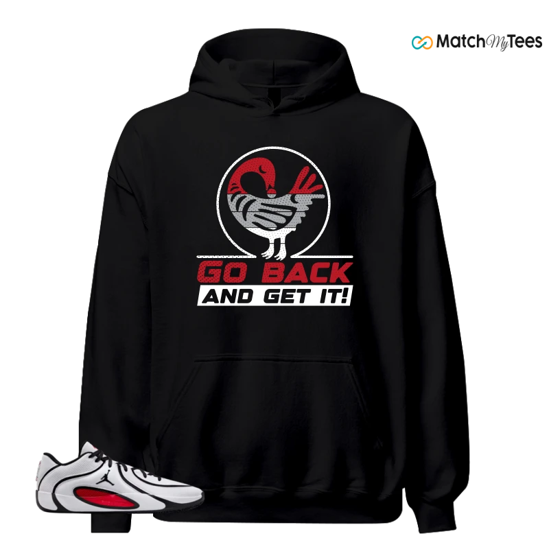 NIKE AIR JORDAN TATUM 4 WHITE UNIVERSITY RED SNEAKER Matching Tees hoodie