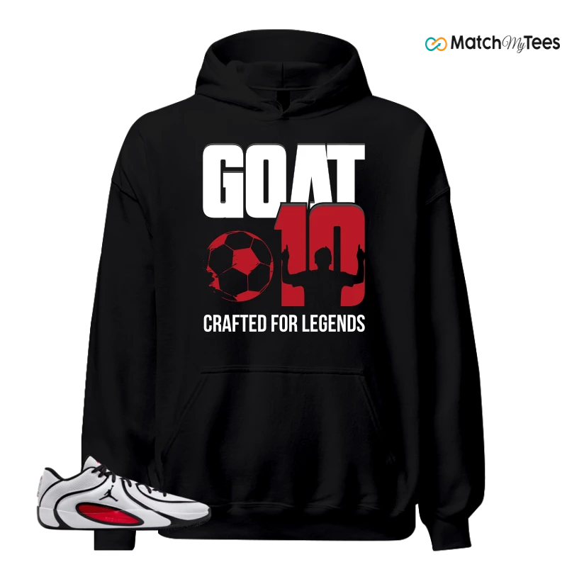 NIKE AIR JORDAN TATUM 4 WHITE UNIVERSITY RED SNEAKER Matching Tees hoodie
