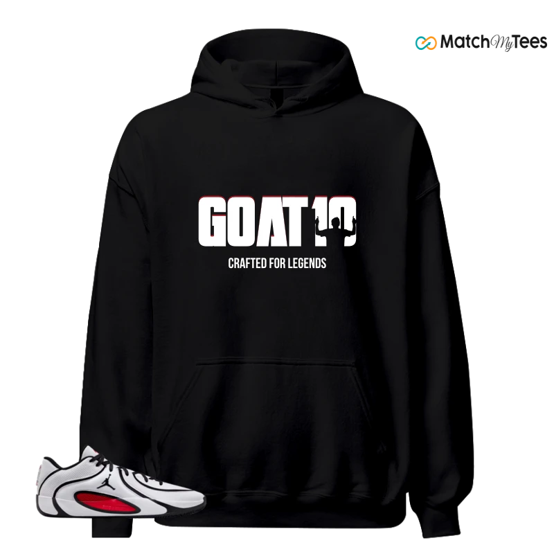 NIKE AIR JORDAN TATUM 4 WHITE UNIVERSITY RED SNEAKER Matching Tees hoodie