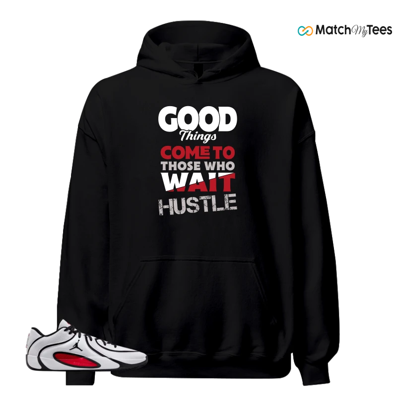 NIKE AIR JORDAN TATUM 4 WHITE UNIVERSITY RED SNEAKER Matching Tees hoodie