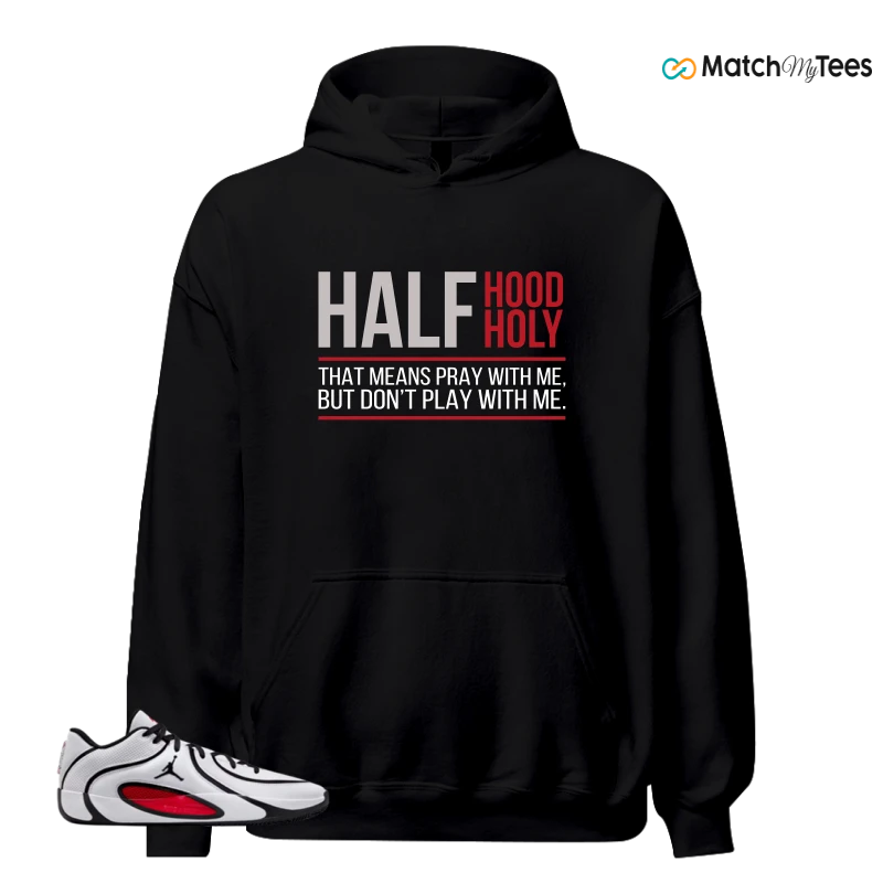 NIKE AIR JORDAN TATUM 4 WHITE UNIVERSITY RED SNEAKER Matching Tees hoodie