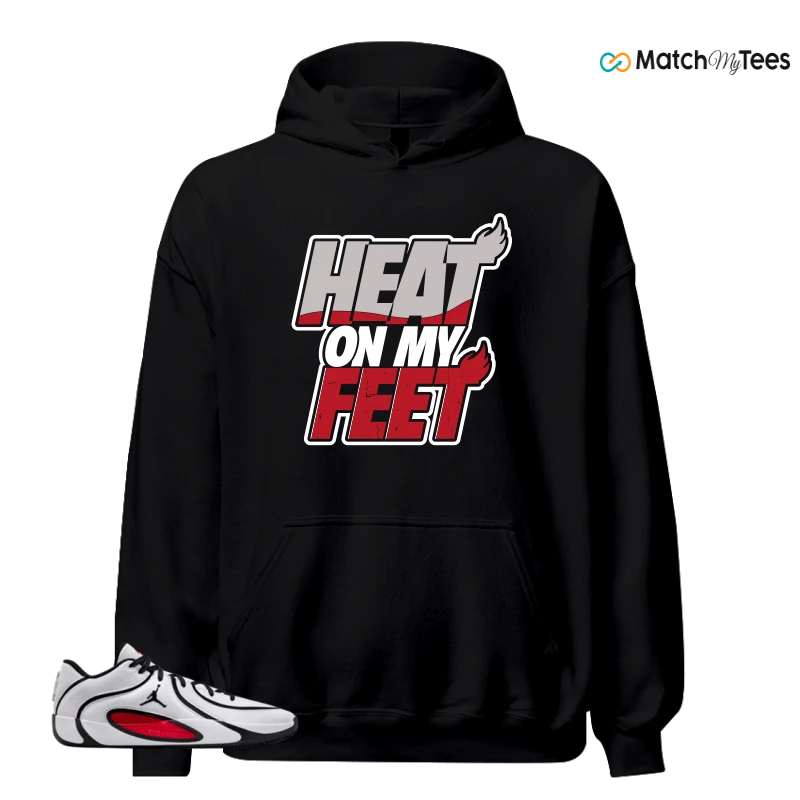 NIKE AIR JORDAN TATUM 4 WHITE UNIVERSITY RED SNEAKER Matching Tees hoodie