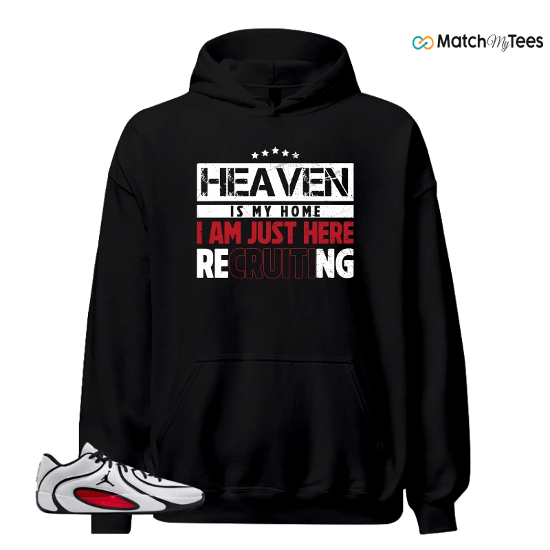 NIKE AIR JORDAN TATUM 4 WHITE UNIVERSITY RED SNEAKER Matching Tees hoodie