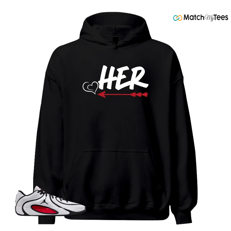 NIKE AIR JORDAN TATUM 4 WHITE UNIVERSITY RED SNEAKER Matching Tees hoodie