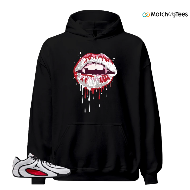 NIKE AIR JORDAN TATUM 4 WHITE UNIVERSITY RED SNEAKER Matching Tees hoodie