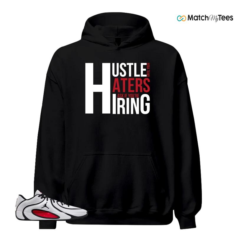 NIKE AIR JORDAN TATUM 4 WHITE UNIVERSITY RED SNEAKER Matching Tees hoodie