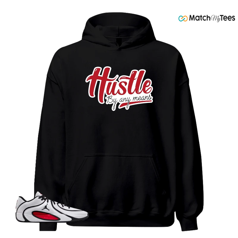 NIKE AIR JORDAN TATUM 4 WHITE UNIVERSITY RED SNEAKER Matching Tees hoodie