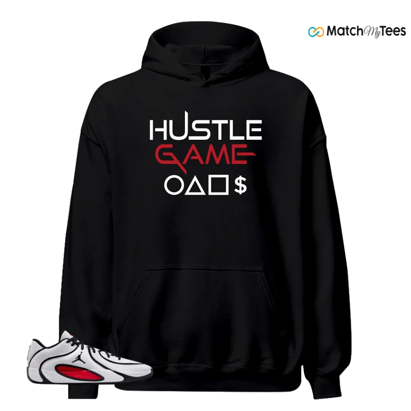 NIKE AIR JORDAN TATUM 4 WHITE UNIVERSITY RED SNEAKER Matching Tees hoodie
