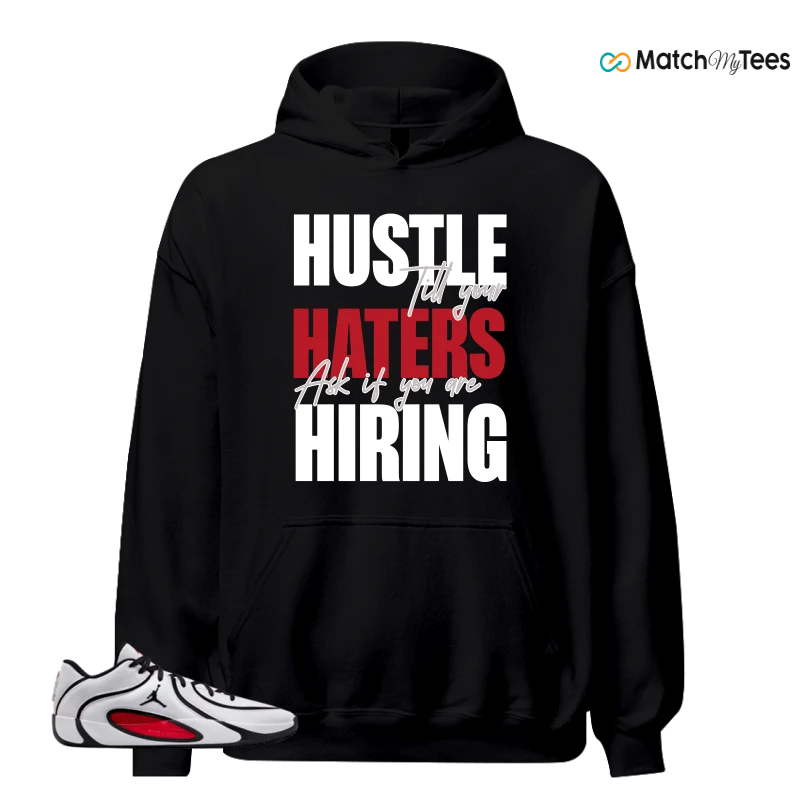 NIKE AIR JORDAN TATUM 4 WHITE UNIVERSITY RED SNEAKER Matching Tees hoodie