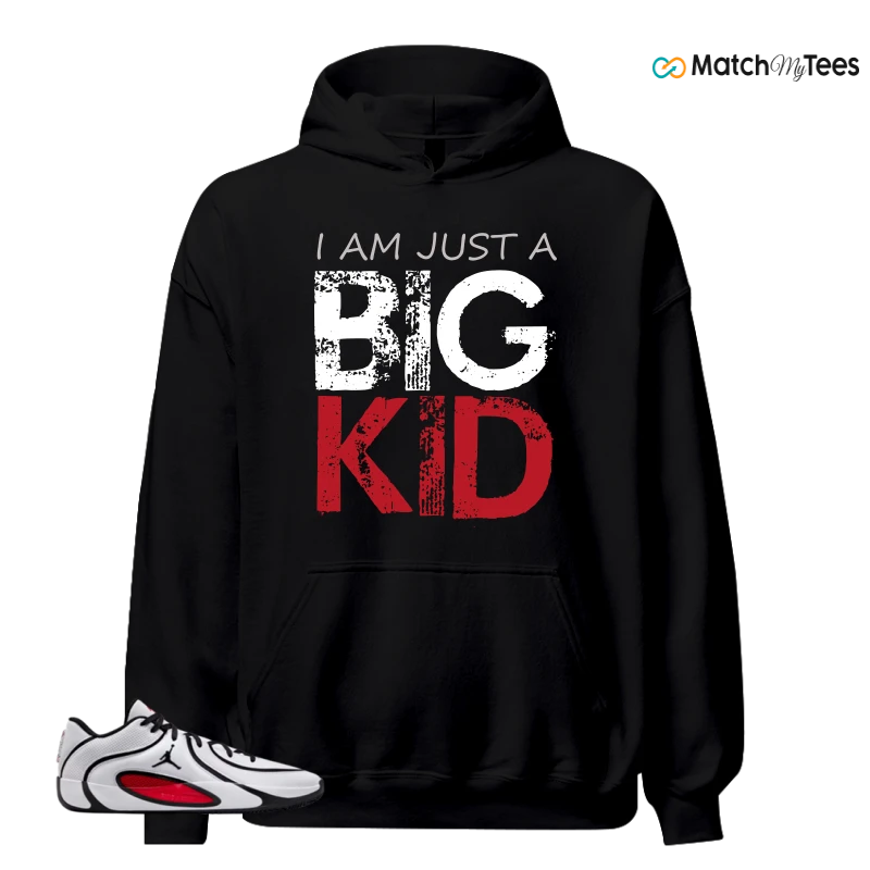 NIKE AIR JORDAN TATUM 4 WHITE UNIVERSITY RED SNEAKER Matching Tees hoodie