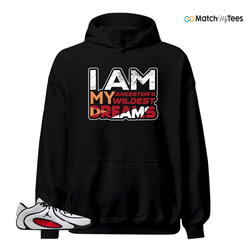 NIKE AIR JORDAN TATUM 4 WHITE UNIVERSITY RED SNEAKER Matching Tees hoodie