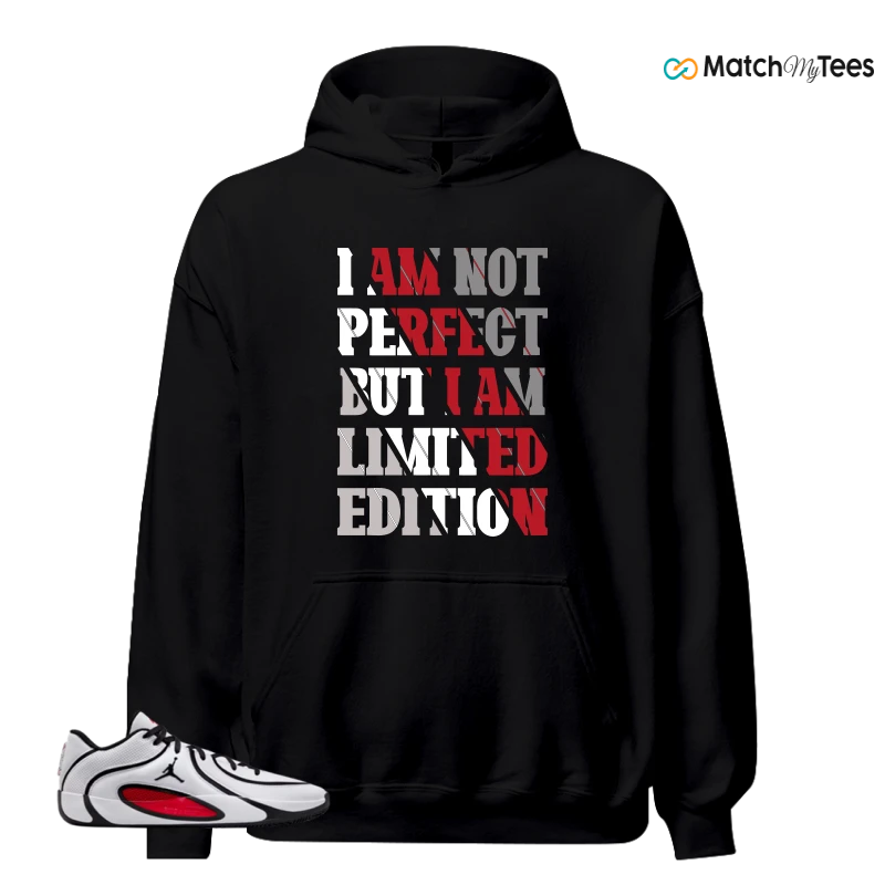 NIKE AIR JORDAN TATUM 4 WHITE UNIVERSITY RED SNEAKER Matching Tees hoodie