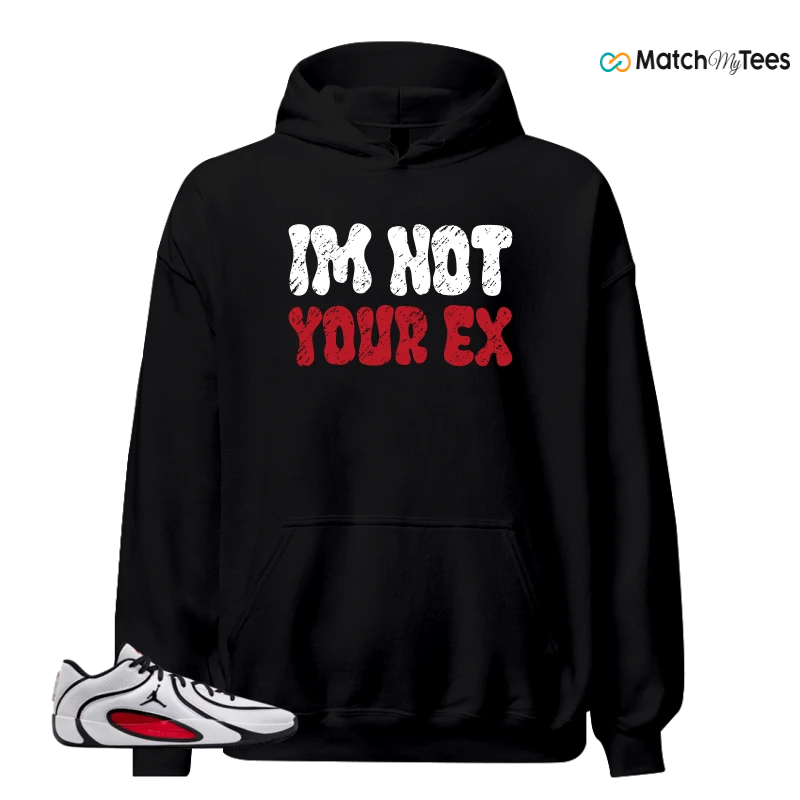 NIKE AIR JORDAN TATUM 4 WHITE UNIVERSITY RED SNEAKER Matching Tees hoodie