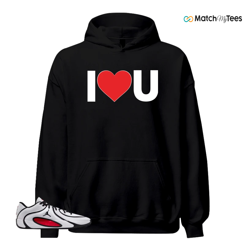 NIKE AIR JORDAN TATUM 4 WHITE UNIVERSITY RED SNEAKER Matching Tees hoodie
