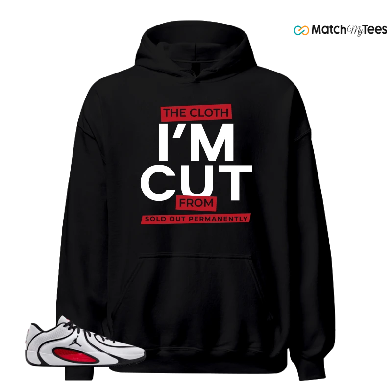 NIKE AIR JORDAN TATUM 4 WHITE UNIVERSITY RED SNEAKER Matching Tees hoodie