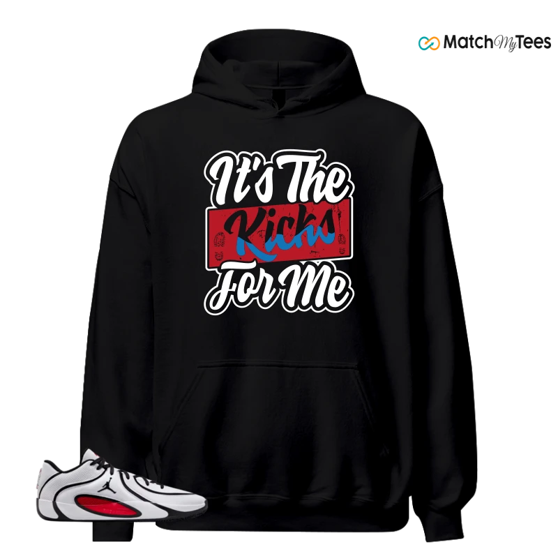 NIKE AIR JORDAN TATUM 4 WHITE UNIVERSITY RED SNEAKER Matching Tees hoodie