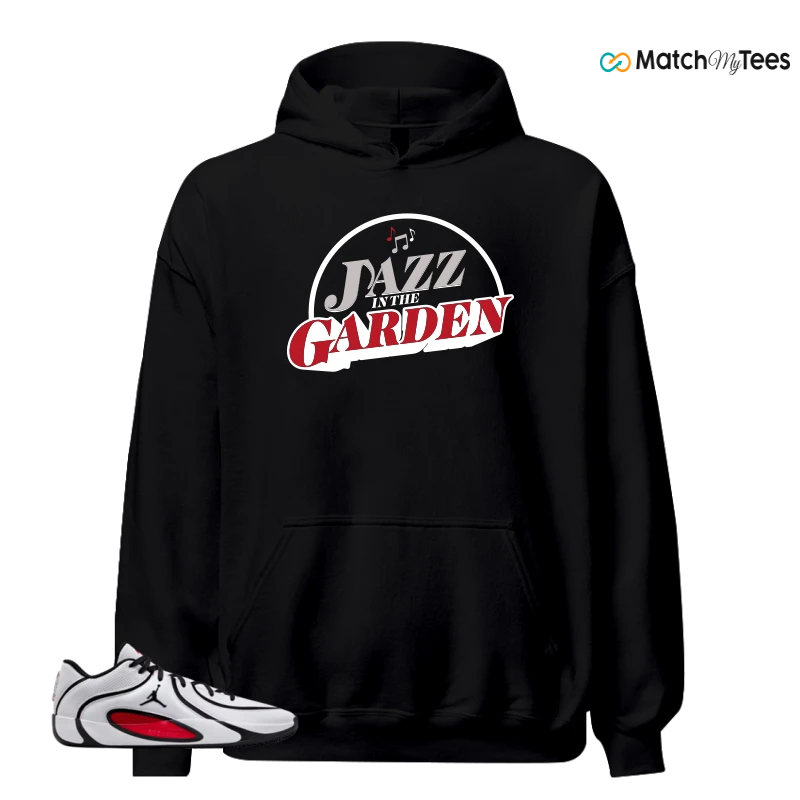 NIKE AIR JORDAN TATUM 4 WHITE UNIVERSITY RED SNEAKER Matching Tees hoodie