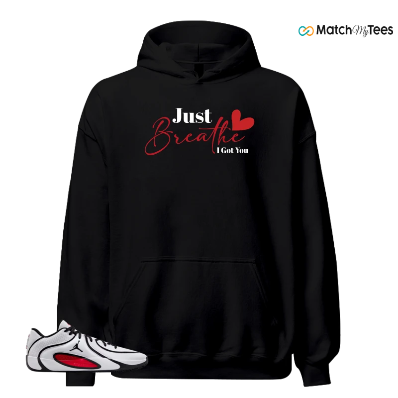 NIKE AIR JORDAN TATUM 4 WHITE UNIVERSITY RED SNEAKER Matching Tees hoodie