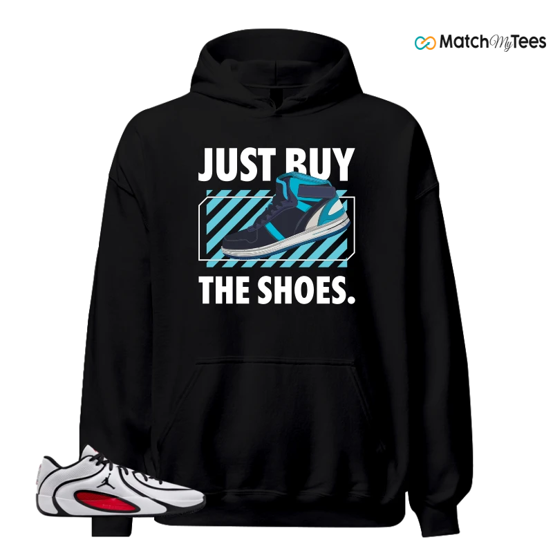 NIKE AIR JORDAN TATUM 4 WHITE UNIVERSITY RED SNEAKER Matching Tees hoodie