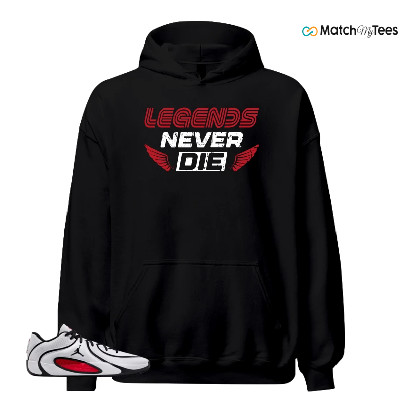 NIKE AIR JORDAN TATUM 4 WHITE UNIVERSITY RED SNEAKER Matching Tees hoodie