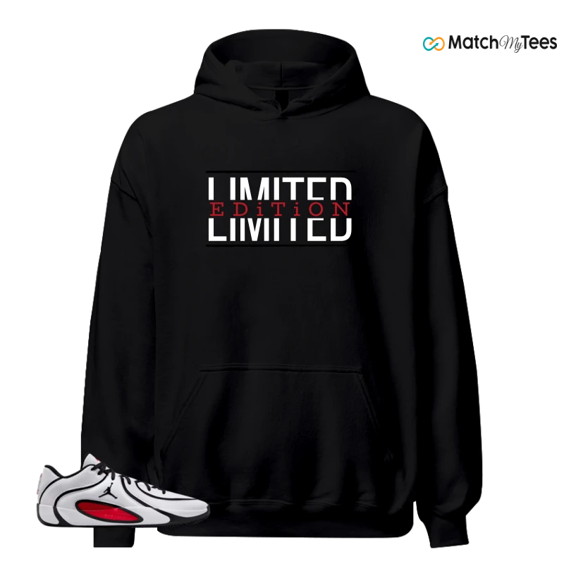 NIKE AIR JORDAN TATUM 4 WHITE UNIVERSITY RED SNEAKER Matching Tees hoodie