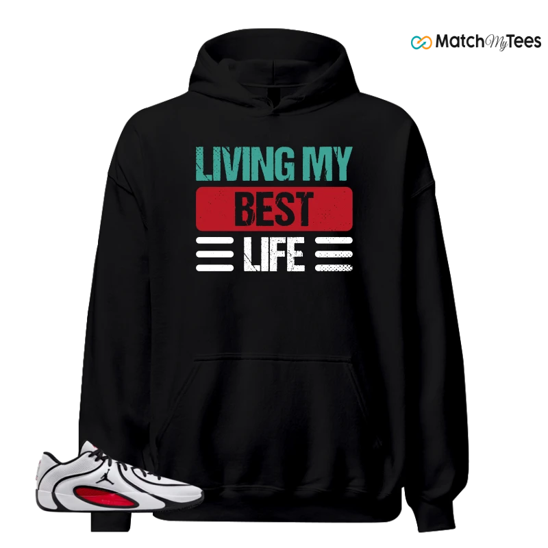 NIKE AIR JORDAN TATUM 4 WHITE UNIVERSITY RED SNEAKER Matching Tees hoodie
