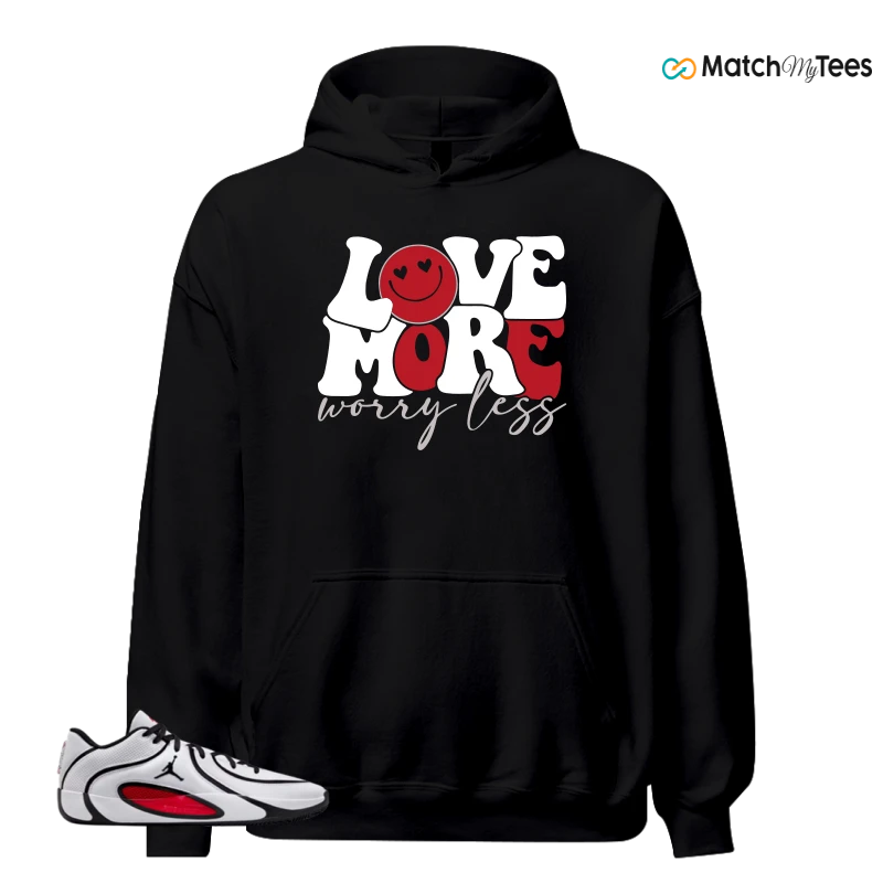 NIKE AIR JORDAN TATUM 4 WHITE UNIVERSITY RED SNEAKER Matching Tees hoodie