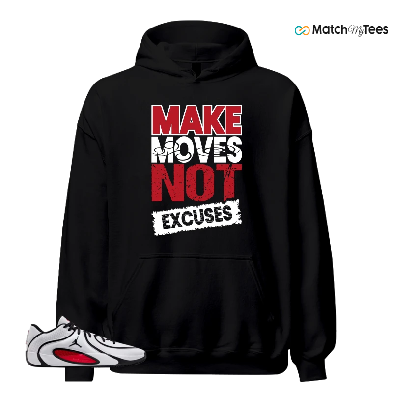 NIKE AIR JORDAN TATUM 4 WHITE UNIVERSITY RED SNEAKER Matching Tees hoodie