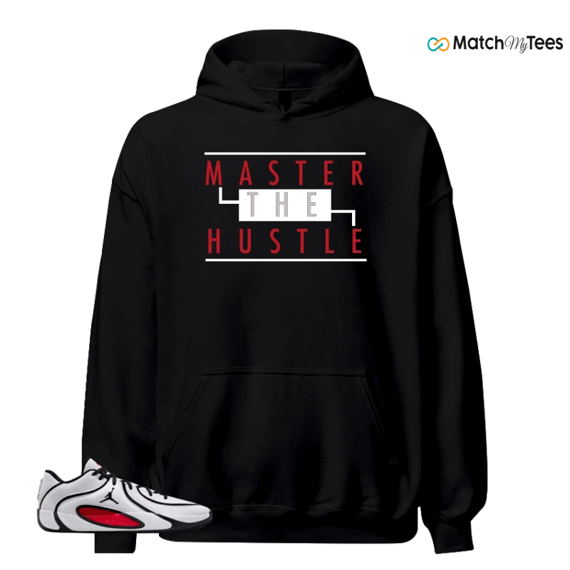 NIKE AIR JORDAN TATUM 4 WHITE UNIVERSITY RED SNEAKER Matching Tees hoodie