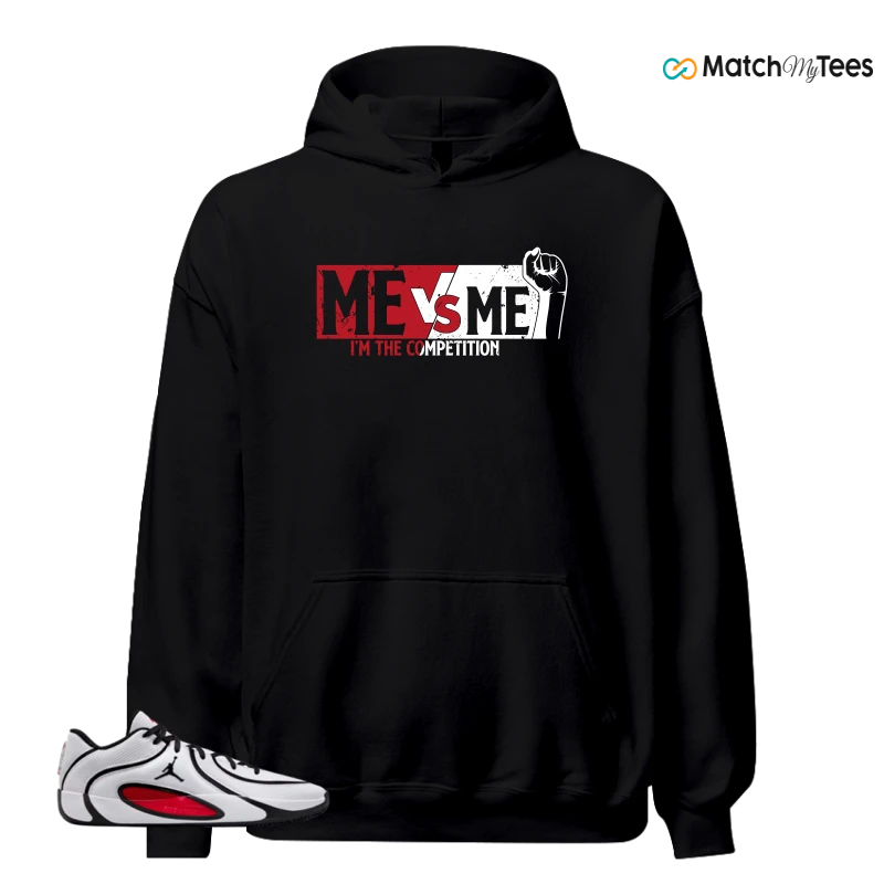 NIKE AIR JORDAN TATUM 4 WHITE UNIVERSITY RED SNEAKER Matching Tees hoodie