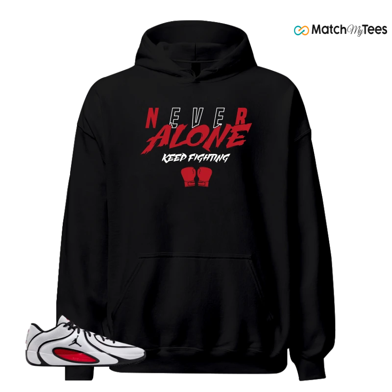 NIKE AIR JORDAN TATUM 4 WHITE UNIVERSITY RED SNEAKER Matching Tees hoodie