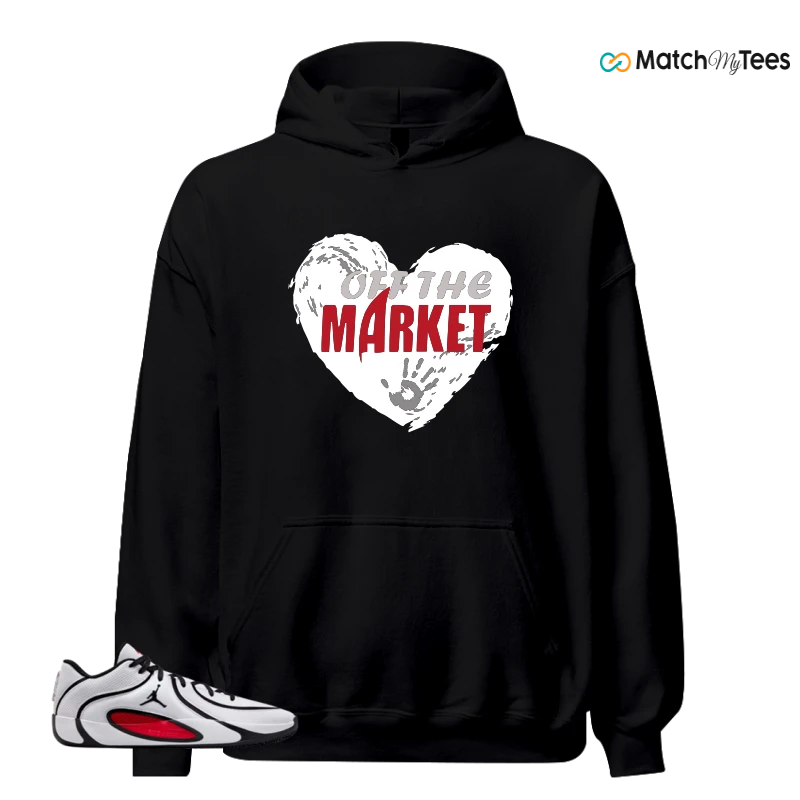 NIKE AIR JORDAN TATUM 4 WHITE UNIVERSITY RED SNEAKER Matching Tees hoodie